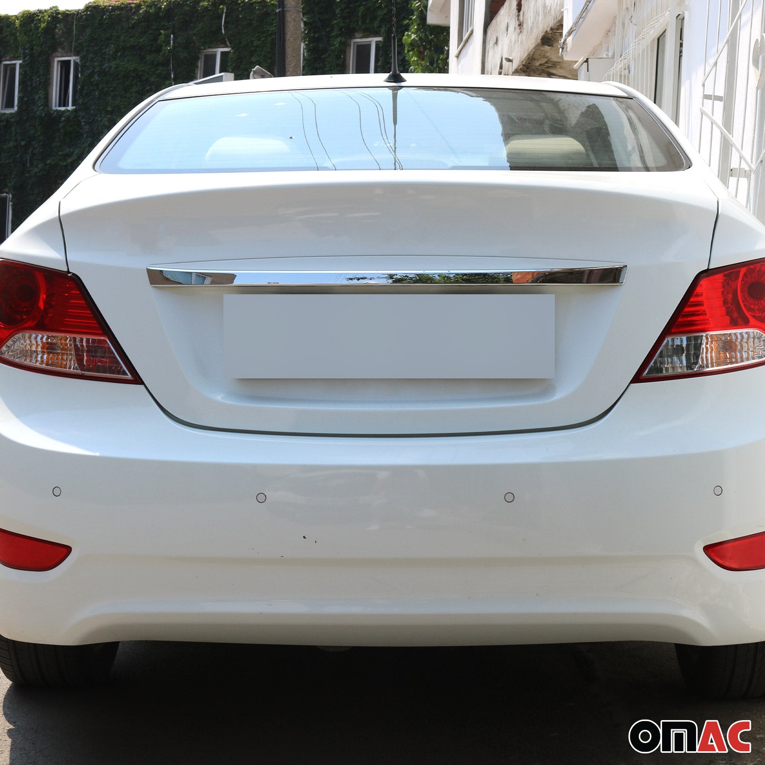 Heckklappe Kofferraumöffner Griff für Hyundai Accent 2010-2017 Edelstahl Chrom