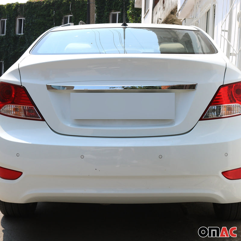 Heckklappe Kofferraumöffner Griff für Hyundai Accent 2010-2017 Edelstahl Chrom