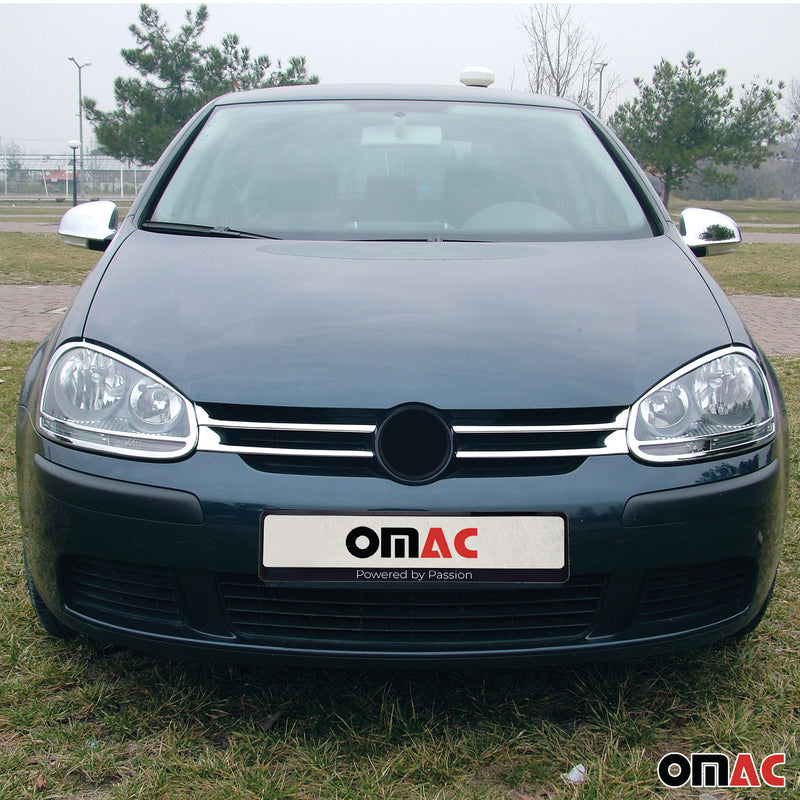 Spiegelkappen Spiegelabdeckung für VW Passat 2000-2005 Edelstahl Silber 2tlg