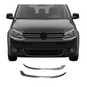 Scheinwerfer Leisten Böser Blick für VW Caddy 2010-2015 Edelstahl Chrom 2tlg