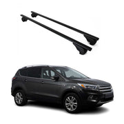 Dachträger Grundtäger für Ford Kuga II Titanium 2012-2019 75kg Metall Schwarz