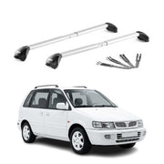 Dachträger Grundtäger für Mitsubishi Space Runner 1991-98 100kg Alu Grau 2x ABE