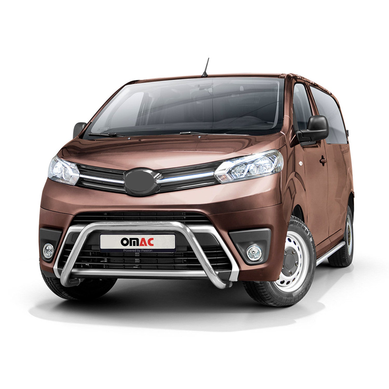 Frontbügel Frontschutzbügel für Toyota Proace 2016-2026 mit ABE Stahl Silber