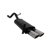 Novus Sportauspuff für Opel Corsa D 2x76mm SR-Design Endschalldämpfer mit ABE