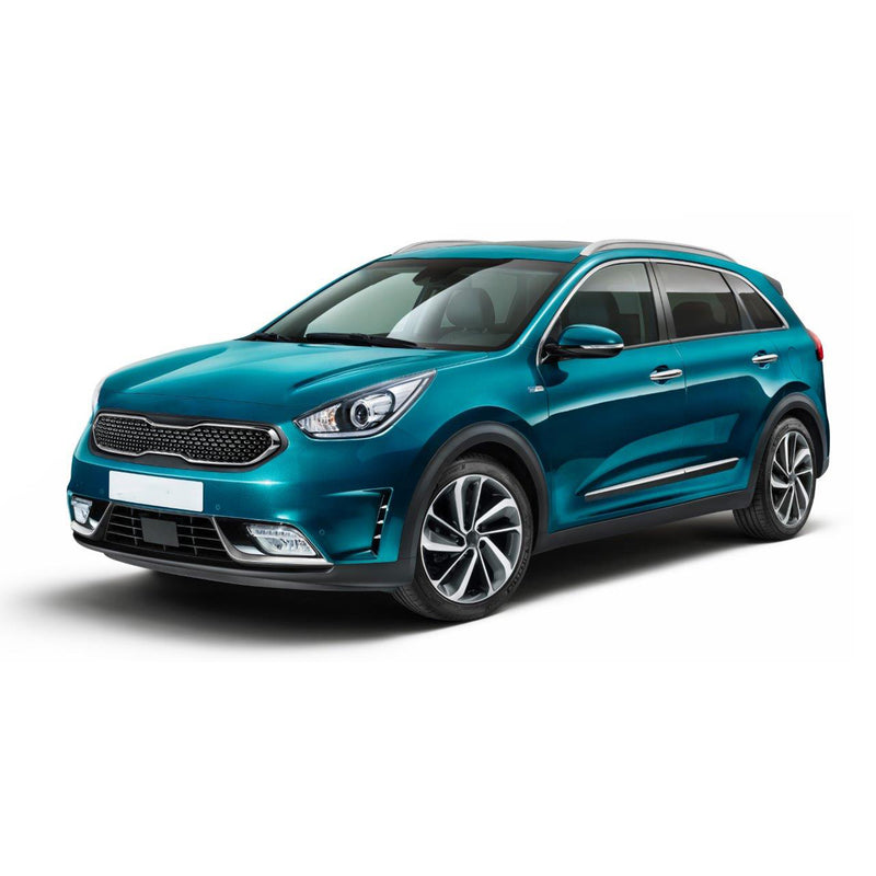 Chrom Satz Seitenleiste & Heckleiste für Kia Niro 2016-2019 Silber 11tlg