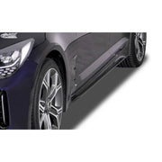 RDX Seitenschweller 'Slim' für Kia Stinger CK 2018- ABS Schwarz 2er-Set TÜV