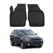 OMAC Gummimatten Fußmatten für Volvo XC90 2002-2014 TPE Automatten Schwarz 2x