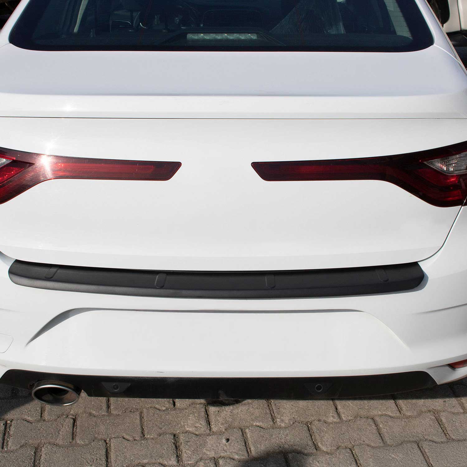 Ladekantenschutz für Renault Megane IV Stufenheck 2016-2022 Acryl matt schwarz