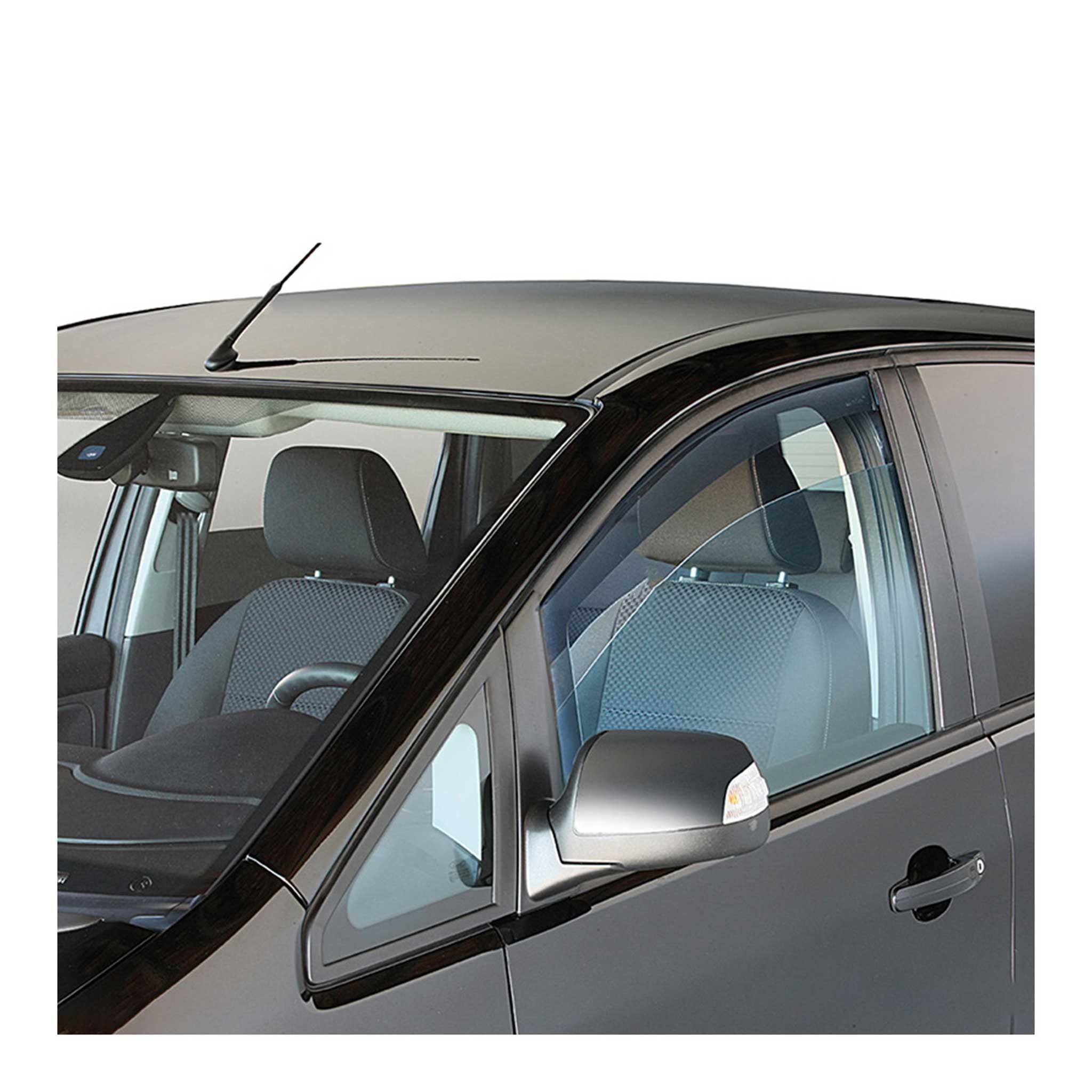 Windabweiser Regenabweiser für Honda Civic 1992-1994 Dunkel Acryl 2tlg