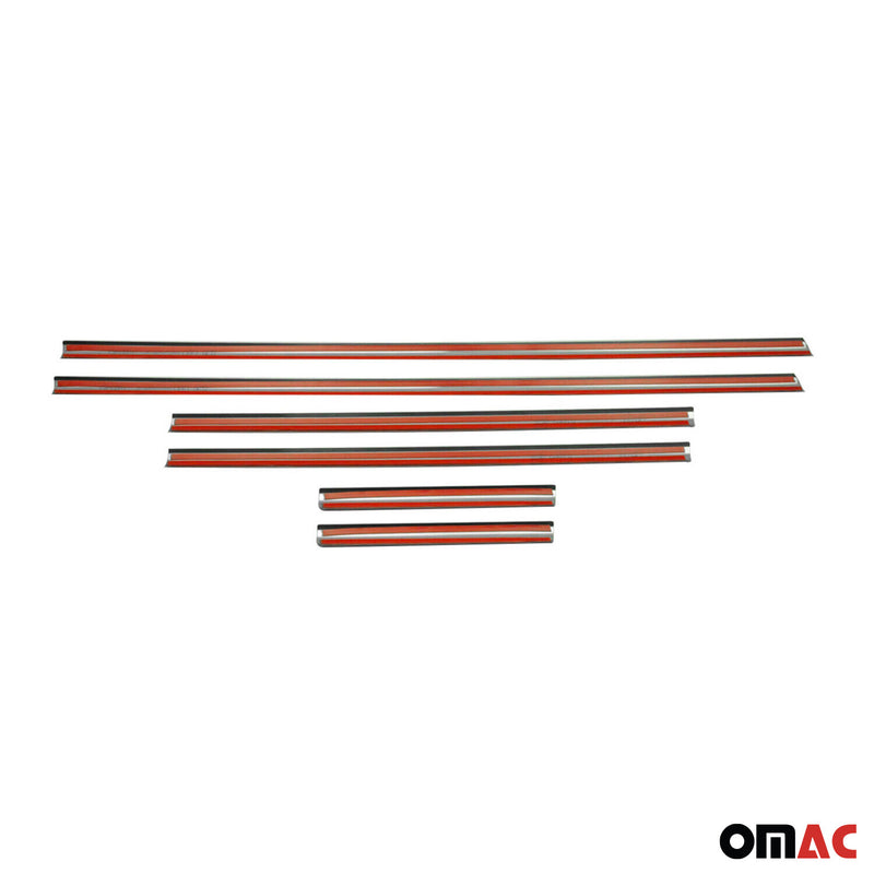 Fensterleisten Zierleisten für Hyundai Getz 2002-2011 Edelstahl Chrom 6tlg