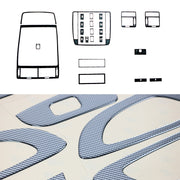 Innenraum Dekor Cockpit für Seat Alhambra 1995-2004 Carbon Optik 25tlg