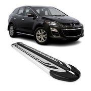 Trittbretter Seitenschweller Seitenbretter für Mazda CX-7 2006-2012 Alu Grau