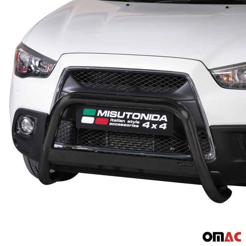 Frontbügel Frontschutzbügel für Mitsubishi ASX 2010-2012 ø63mm Stahl Schwarz