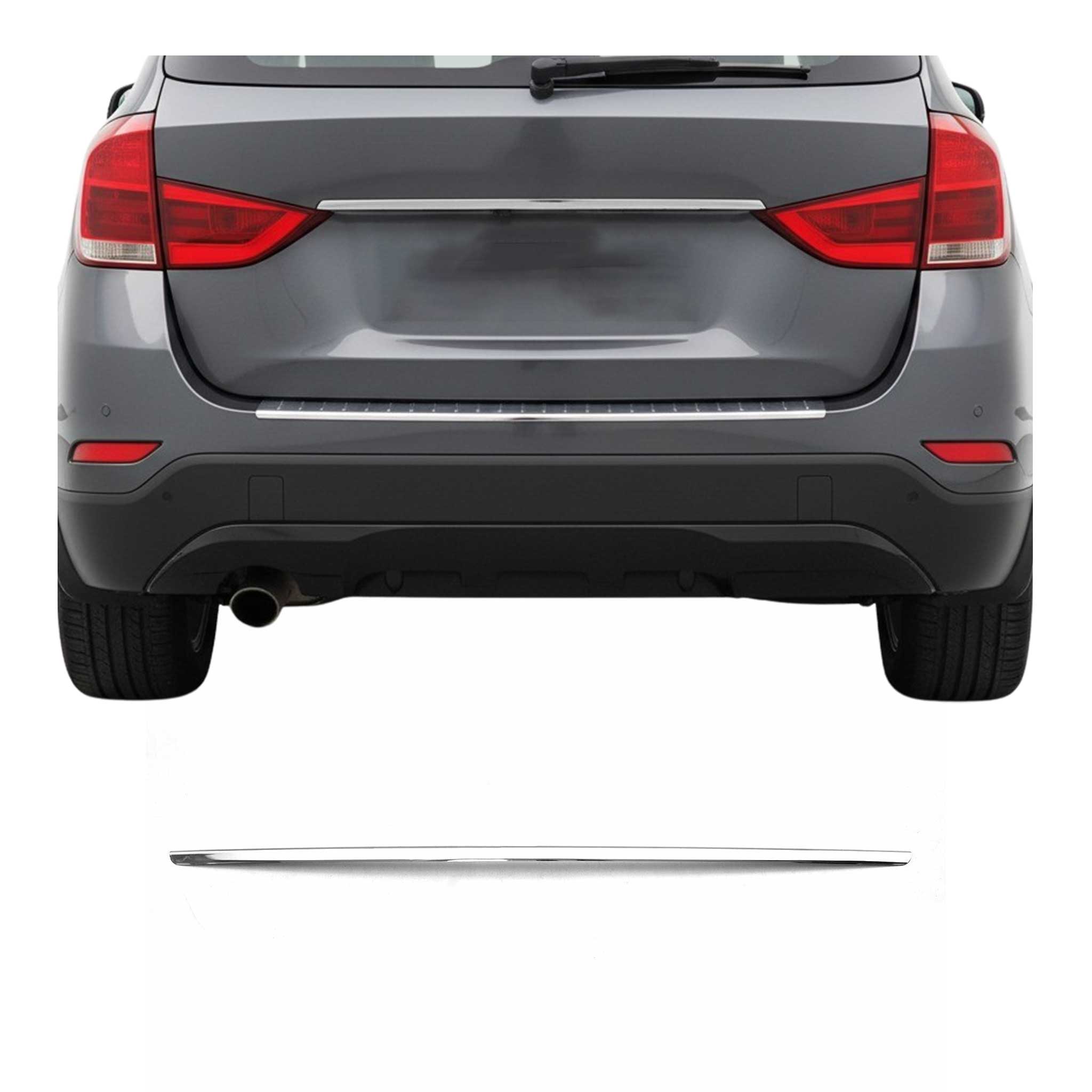 Heckklappe Kofferraumöffner Griff für BMW X1 E84 2009-2015 Edelstahl Chrom