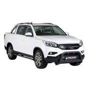 Frontbügel Frontschutzbügel für Ssangyong Musso 2023-2026 ø63mm Stahl Schwarz