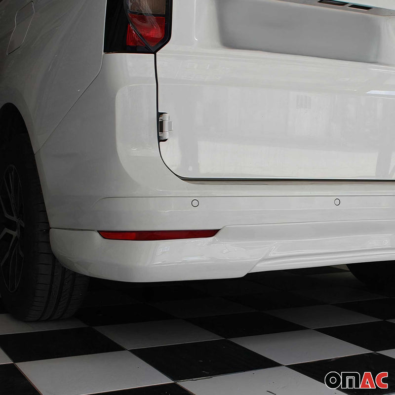 Heckspoiler Lippe Stoßstange Splitter für VW Caddy 2021-2025 Langer Grundiert