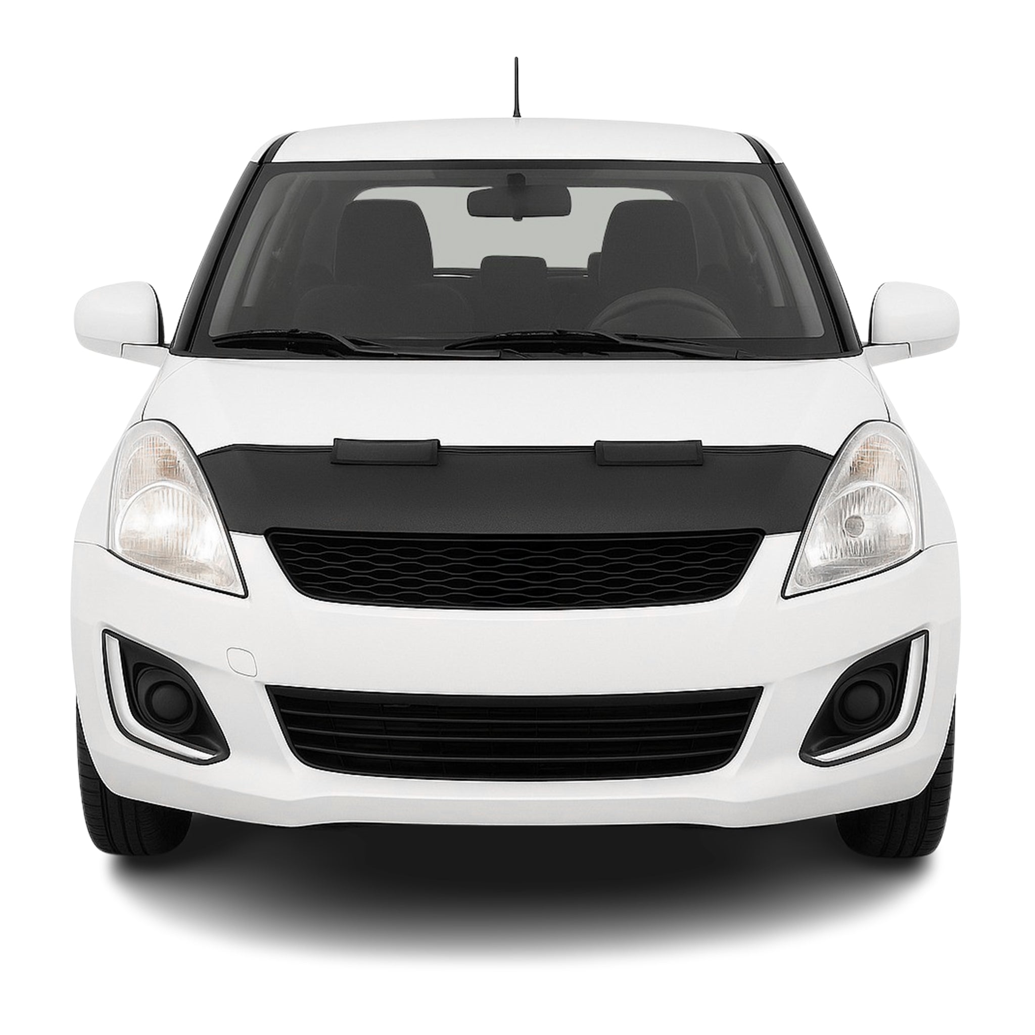 Haubenbra Steinschlagschutz Bonnet Bra für Suzuki Swift 2004-2010 Schwarz Halb