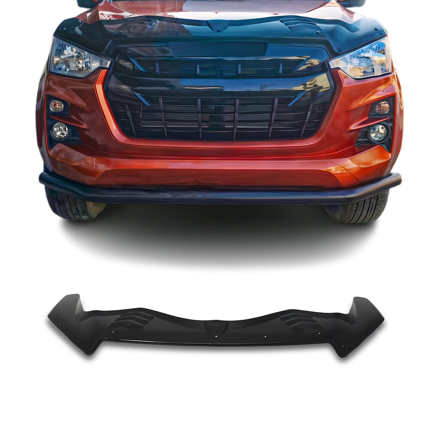 Motorhaube Deflektor Insekten Steinschlagschutz für Isuzu D-Max 2019-2025 ABS