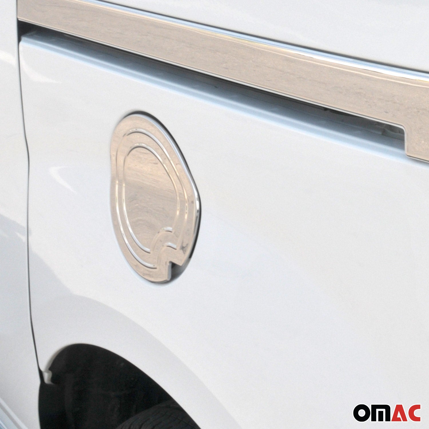 Tankdeckel Blenden Tankverschluss für Fiat Doblo 2010-2021 Edelstahl Chrom