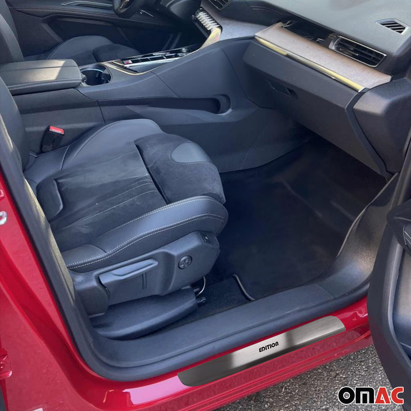 Einstiegsleisten Türschweller für Peugeot 3008 2016-2023 Chrom Gebürstet 4x