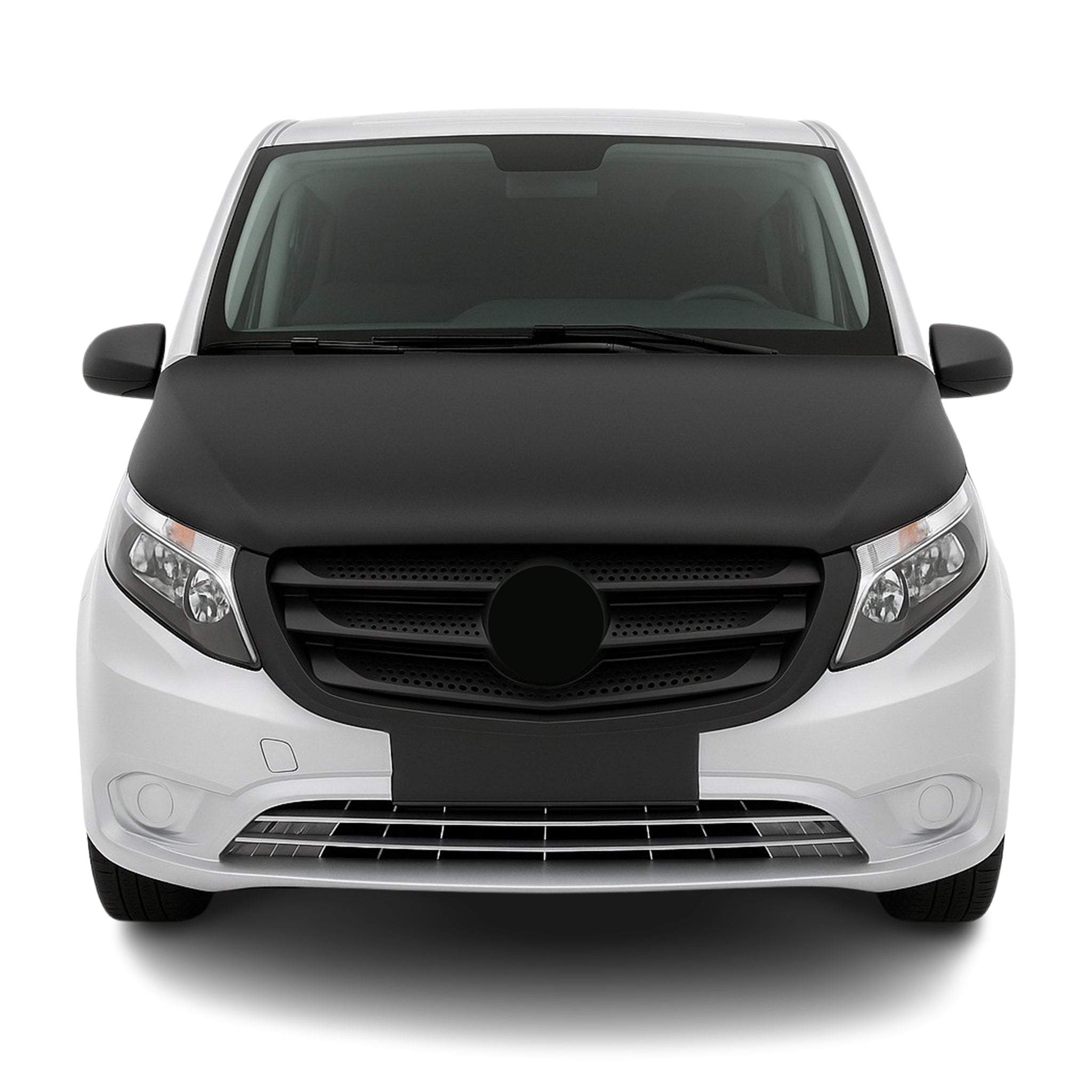 Haubenbra Bonnet Bra Steinschlagschutz für Mercedes Vito W447 2014-2026 Schwarz