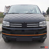 Kühlergrill Leisten für VW T6 Transporter 2015-2019 Highline Chrom Orange 3x