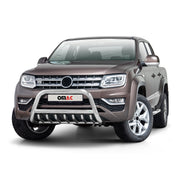 Frontbügel Frontschutzbügel für VW Amarok 2016-2021 mit ABE Rammschutz Silber