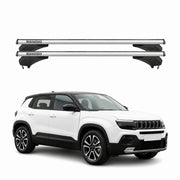 Menabo Dachträger für Jeep Avenger 2023-2026 Aluminium Silber 2 Stück