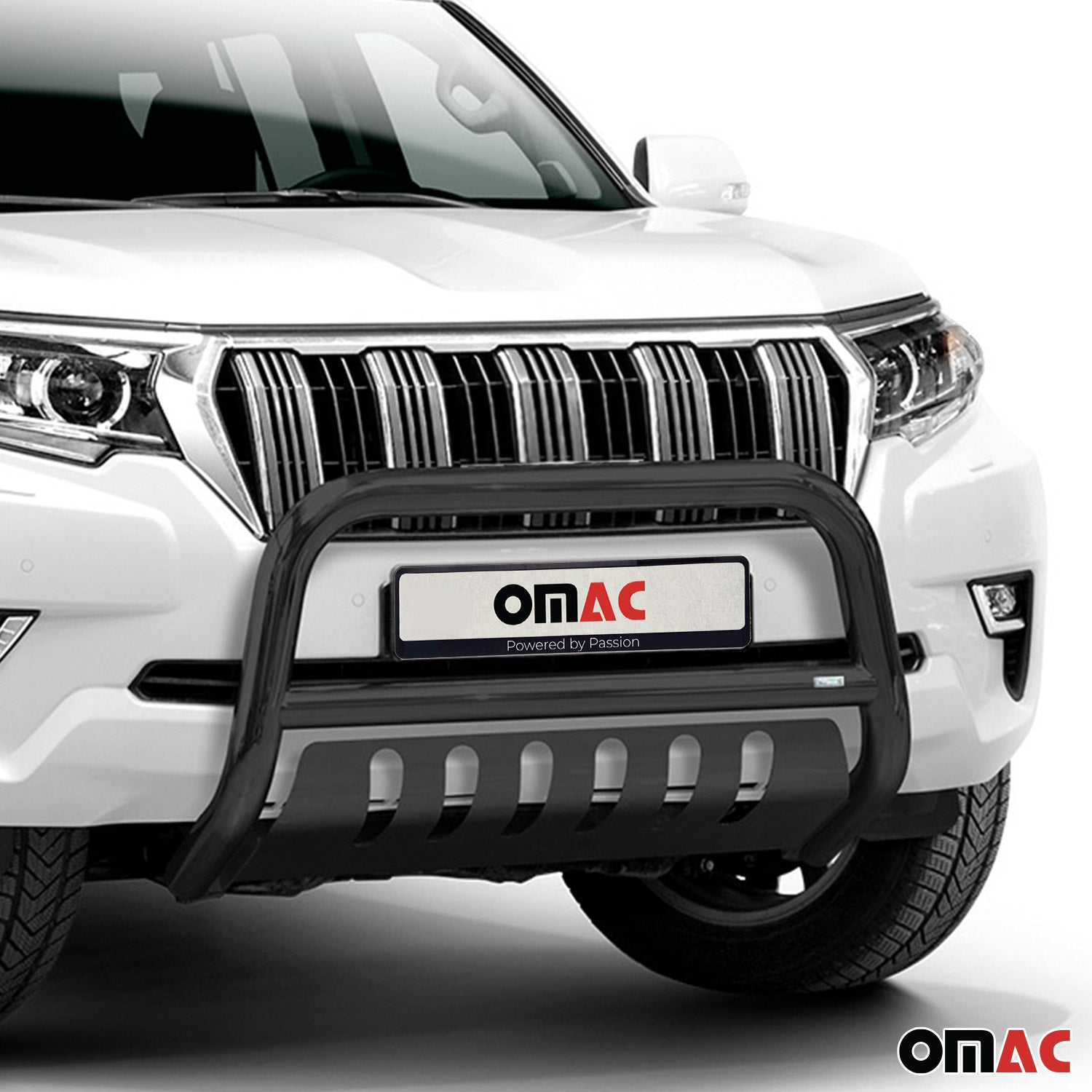 Frontbügelschutz Frontbügel für Toyota Land Cruiser 150 2019-2023 ABE Schwarz