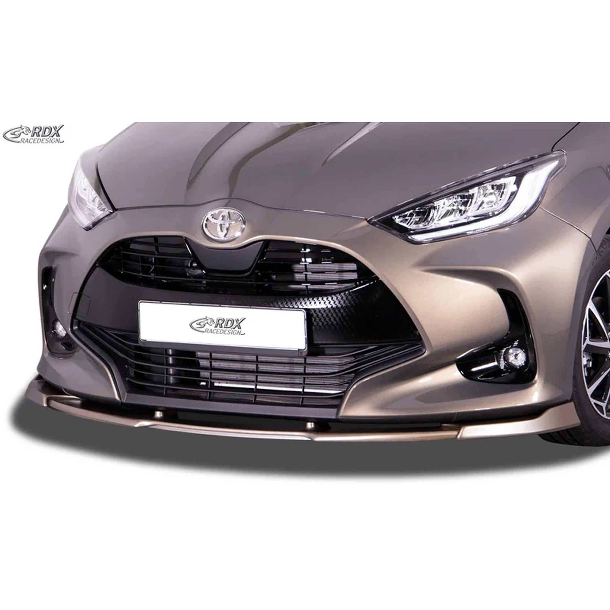 RDX Frontspoiler Vario-X für Toyota Yaris 2020- exkl. Yaris GR Polyurethan TÜV