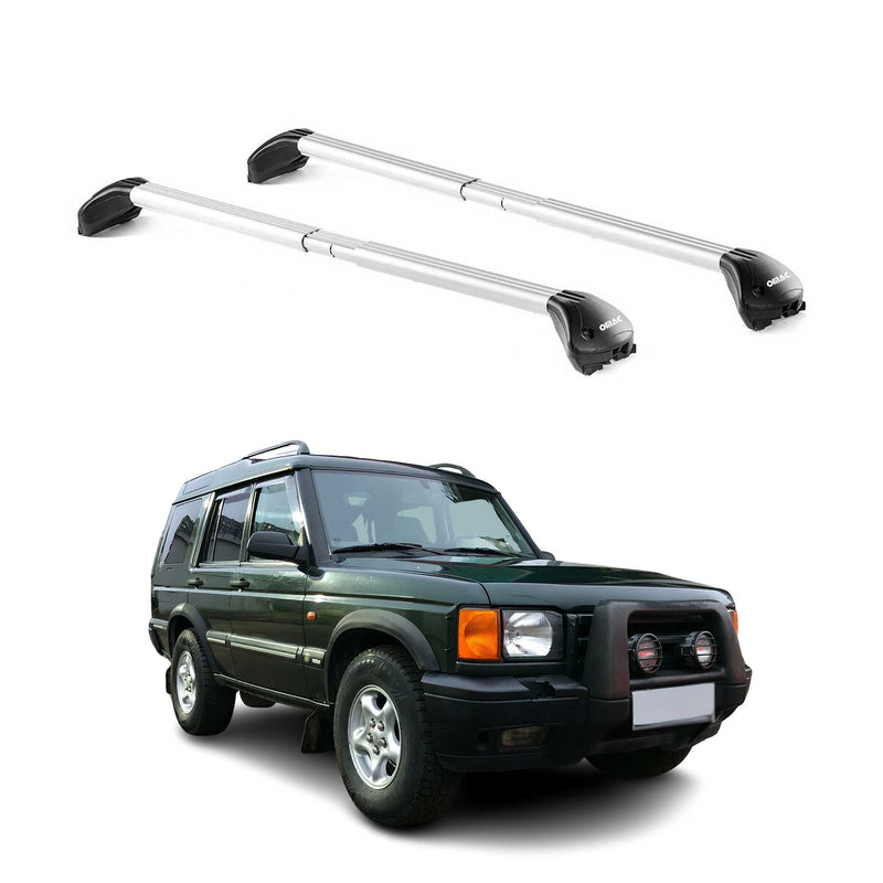 Dachträger Grundtäger für Land Rover Discovery II 1998-2004 100kg Alu Silber ABE