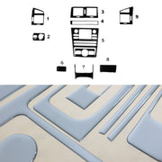 Innenraum Dekor Cockpit für Seat Cordoba 1999-2002 Aluminium Optik 9tlg