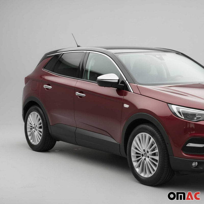 Türgriff Blende Türgriffkappen für Peugeot 3008 2017-2022 4Tür H2 Edelstahl 8x