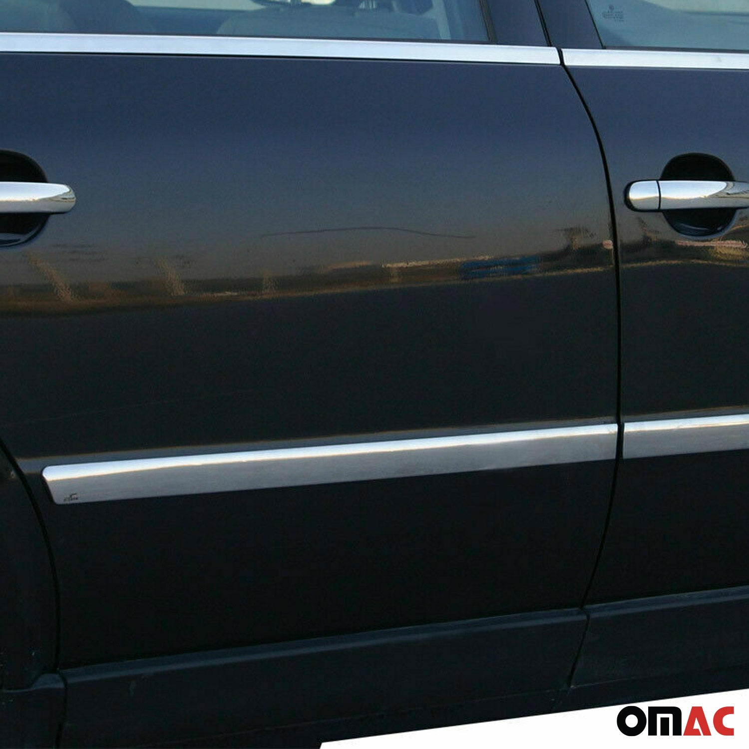 Seitentürleiste Türleisten Türschutzleiste für VW Passat SW 1997-2005 Chrom 4x
