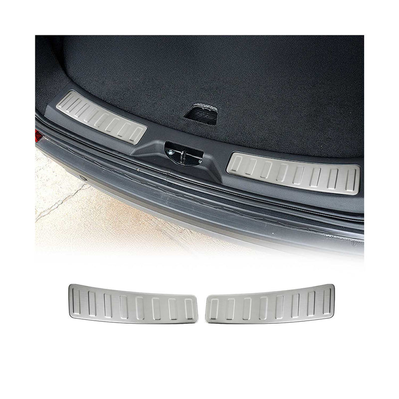 Innen Ladekantenschutz Stoßstange für Land Rover Discovery Sport 2014-25 Chrom