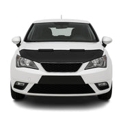 Haubenbra Steinschlagschutz Bonnet Bra für Seat Ibiza 2008-2017 Schwarz Halb