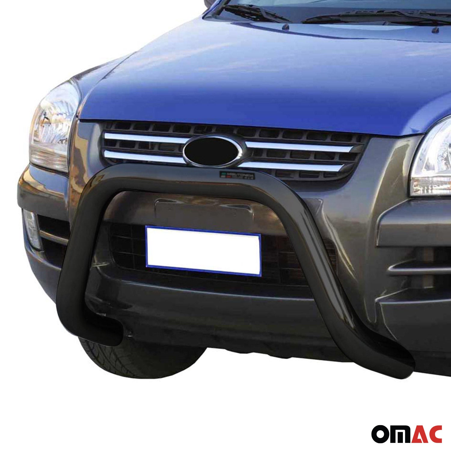 Frontbügel Frontschutzbügel für Kia Sportage 2004-2008 ø76mm Stahl Schwarz