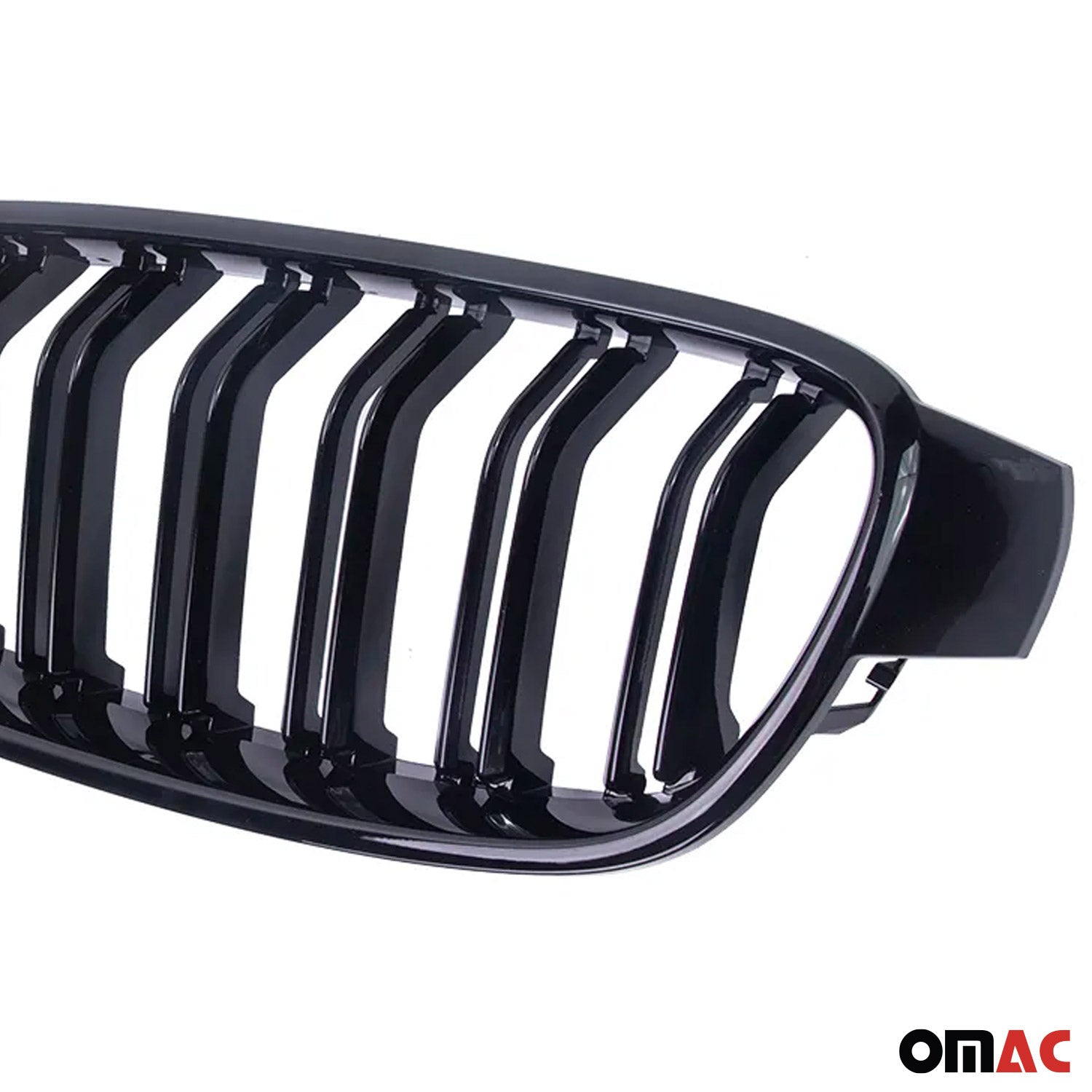 Nieren Grill Kühlergrill für BMW 4er F32 F33 F36 2013-2020 M-Tech Schwarz Glanz