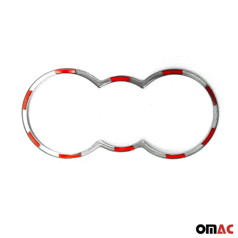 Getränkehalter Rahmen Cupholder für Skoda Octavia 2004-2013 Edelstahl Chrom