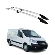 Dachreling Dachgepäckträger für Fiat Scudo 2007-2016 L2 Mitte RS Alu Grau
