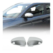 Spiegelabdeckung Spiegelkappen für Hyundai Tucson 2015-2020 Chrom Silber