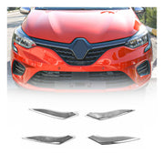 Nebelscheinwerfer Rahmen Chrom für Renault Clio 2019-2025 Edelstahl 5x