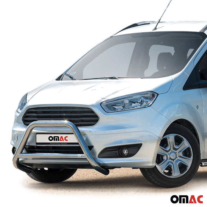 Frontbügel Frontschutzbügel für Ford Courier 2014-2018 Stahl Silber mit ABE