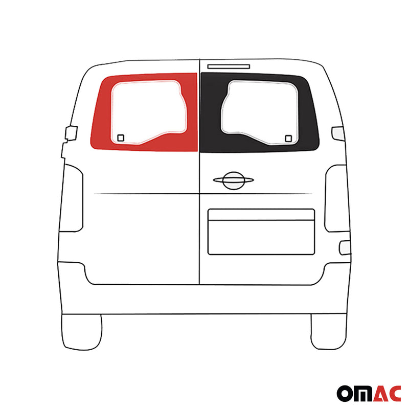 Heckscheibe Fenster Auto für Citroen Jumpy 2016-2024 L1 L2 L3 Rechts Links SET