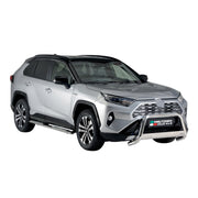 Frontbügel Frontschutzbügel für Toyota RAV4 XA50 2019-2025 Hybrid ø63 Stahl Grau