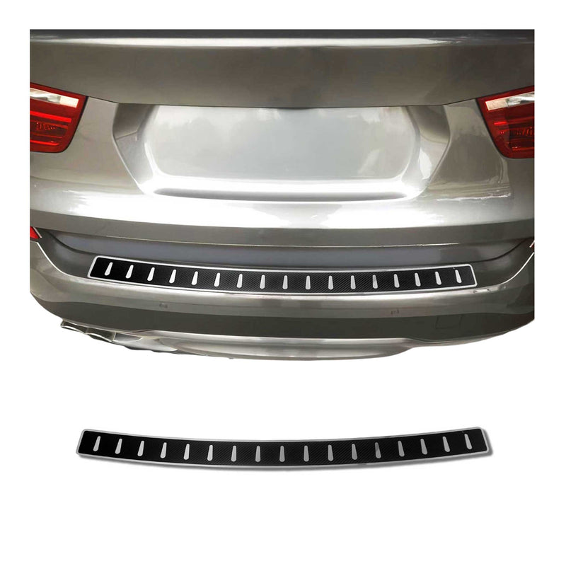 Ladekantenschutz für Mercedes B Klasse W247 2019-2025 Chrom Kohlefaserfolien