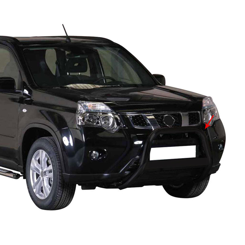 Frontbügel Frontschutzbügel für Nissan X-Trail 2011-2014 ø63mm Stahl Schwarz