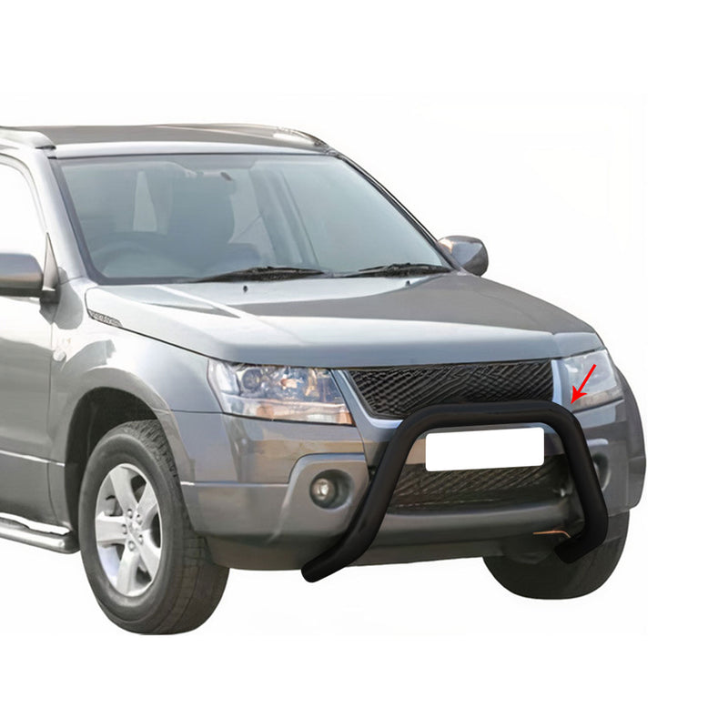 Frontbügel Frontschutzbügel für Suzuki Grand Vitara 2005-2008 ø76 Stahl Schwarz