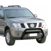 Frontbügel Frontschutzbügel für Nissan Navara 2005-2010 ø76mm Stahl Schwarz
