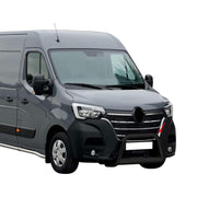 Frontbügel Frontschutzbügel für Renault Master 2019-2023 ø63mm Stahl Schwarz